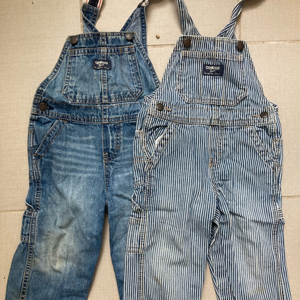 OshKosh B'gosh Denim Overalls Set